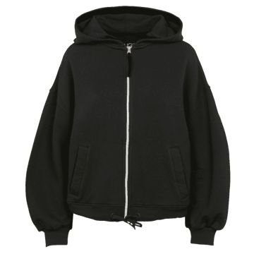 Ugg Abbi Half Moon Sleeve Hoodie Black