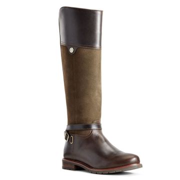 Ariat Womens Carden H20 Chocolate Dark Olive