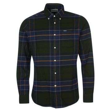 Barbour Men's Lutsleigh Shirt Forest