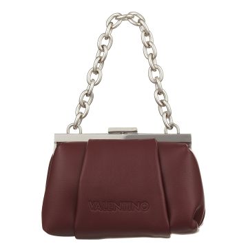 Valentino Mini Frame Bag Bordeaux