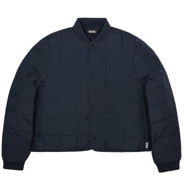 Rains Liner W Bomber Jacket W1T1 Navy