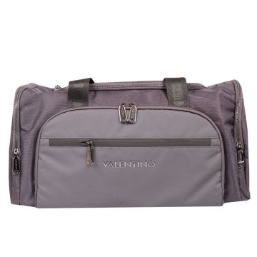 Valentino Bags Plin Hand Duffer Bag Grigio