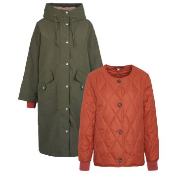 Barbour 3in1 Arran Sp Deep Olive