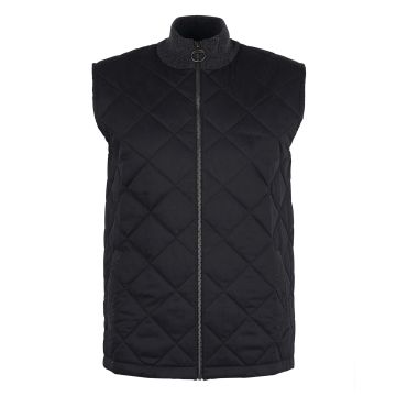 Barbour Men's Essential Quilt Gilet Charcoal