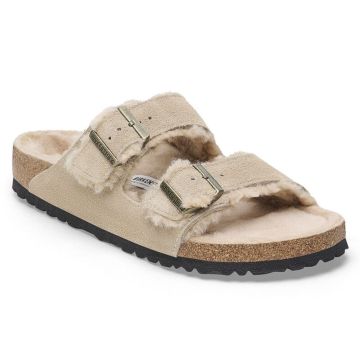 Birkenstock Arizona Shearling LEVE Taupe LAF