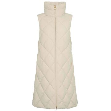 Womens Leverton Puffer Gilet Oatmeal