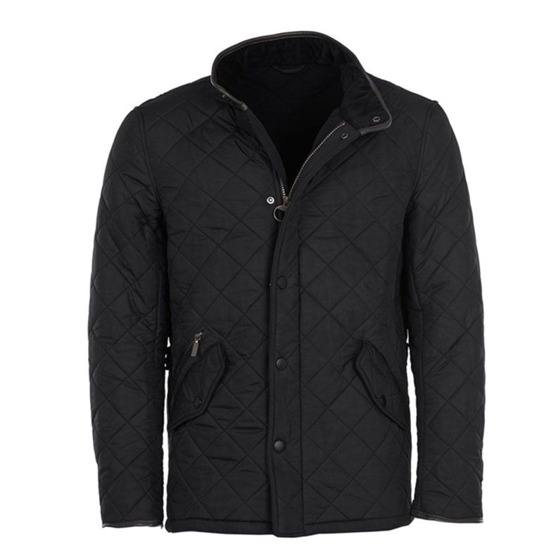 Mens Powell Quilt Black