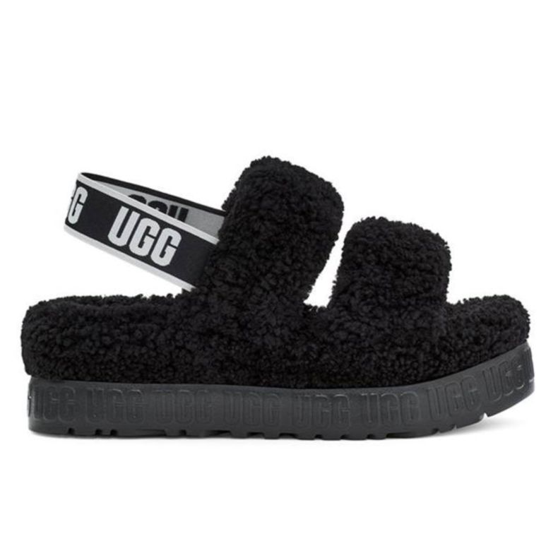 Ugg Oh Fluffita Slippers Black