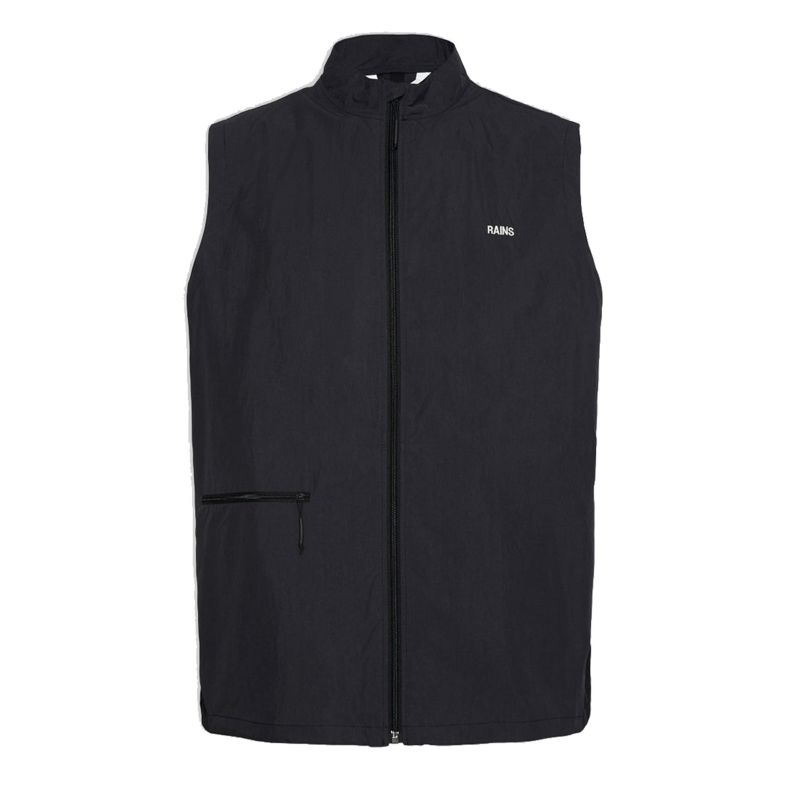 Rains Woven Vest Black