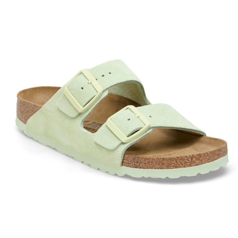 Birkenstock Arizona LEVE Faded Lime Narrow