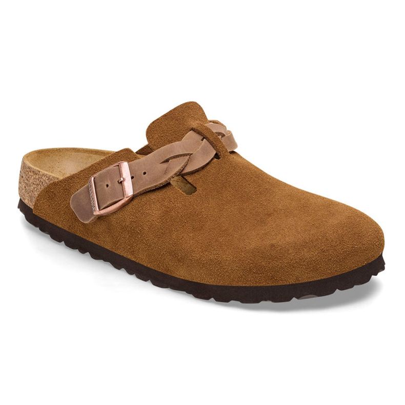 Birkenstock Boston LEVE Braided Mink